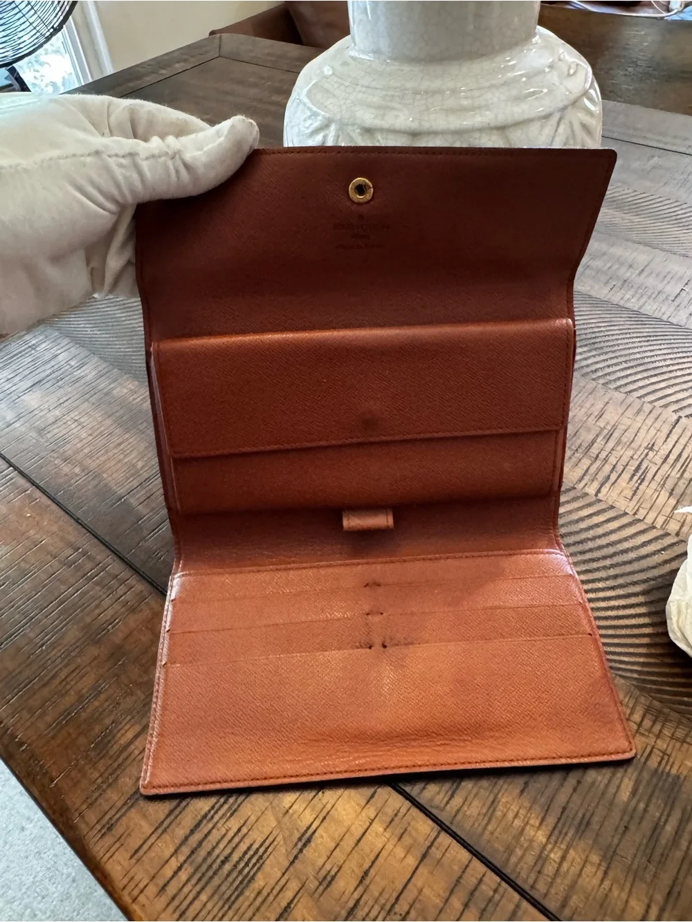Louis Vuitton Monogram Porte Tresor International Trifold Long Wallet/vintage